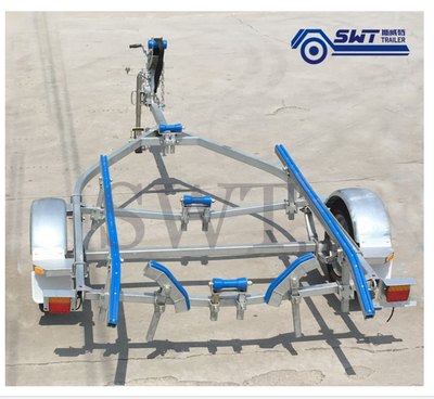 load hot dip galvanized boat trailer