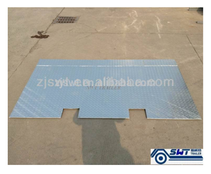 Steel Container ramp with galvanized or powder coating surface