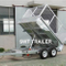Hydraulic tipping trailer