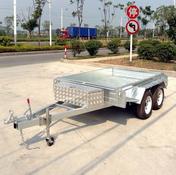 high-quality tandem trailer with 9x5ft 