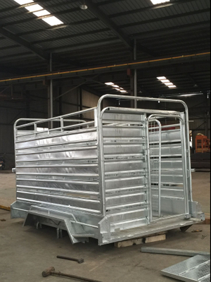  cattle car full trailer for fully welded